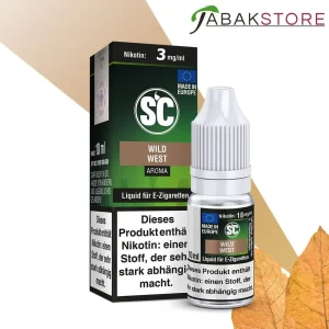 SC – Wild West Tabakaroma – Liquid 10ml Liquid 3 mg/ml