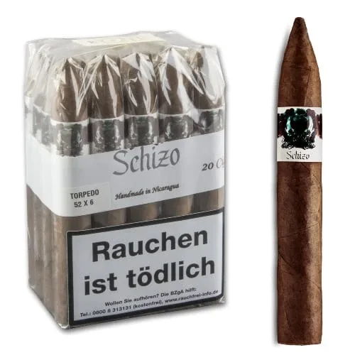 SCHIZO Torpedo 6×52 20 Zigarren