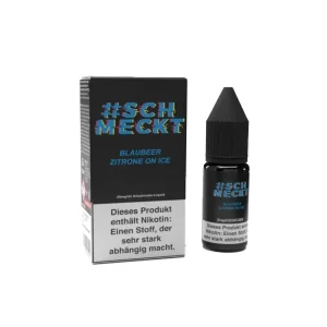 #Schmeckt Blaubeere Zitrone Ice 10ml Nikotinsalzliquid 20mg