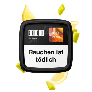 Sebero Black - Del Toro 200g Shisha Tabak - Shisha Tabak