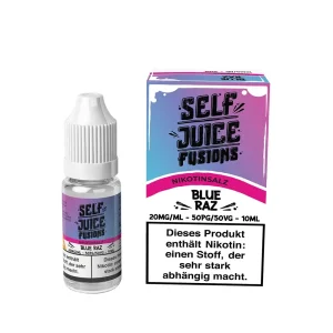 Self Juice – Blue Raz – Nikotinsalz (Nikotinsalzliquid, 10 ml, 50% VG / 50% PG)