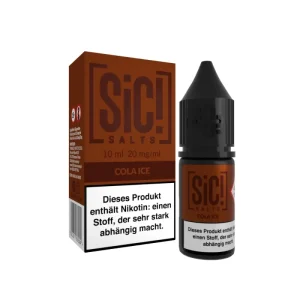 SiC! Salts – Nikotinsalz Liquid 20 mg/ml – Cola Ice
