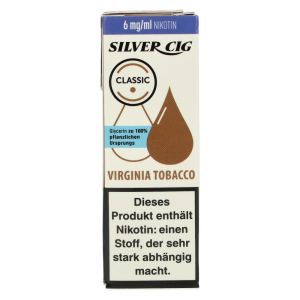 Silver Cig Liquid Classic Virginia Tobacco 6mg
