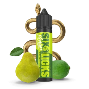 Six Licks Venom Longfill – Truth or Pear – 4ml in 60ml Flasche