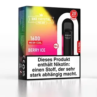 SKE Crystal 800 Pro Pod – Berry Ice – 2Pcs