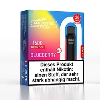 SKE Crystal 800 Pro Pod – Blueberry – 2Pcs