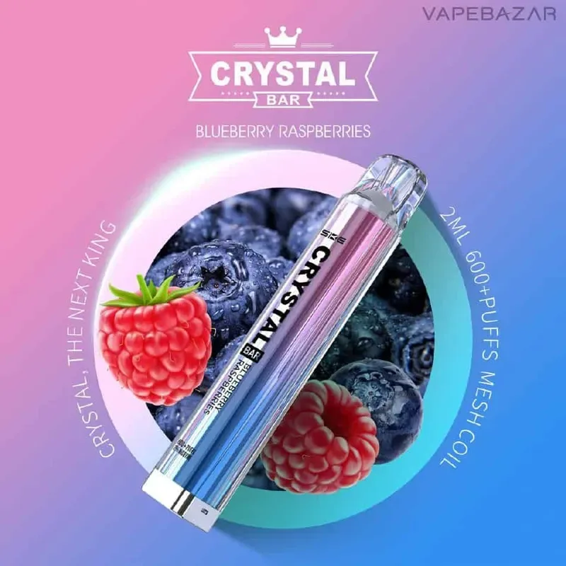 SKE Crystal Bar 600 – Blueberry Raspberries