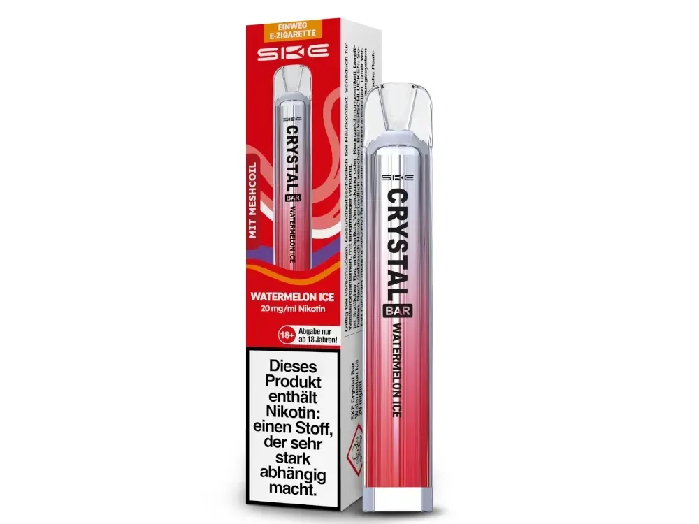 SKE – Crystal Bar 600 Watermelon Ice – 20mg/ml