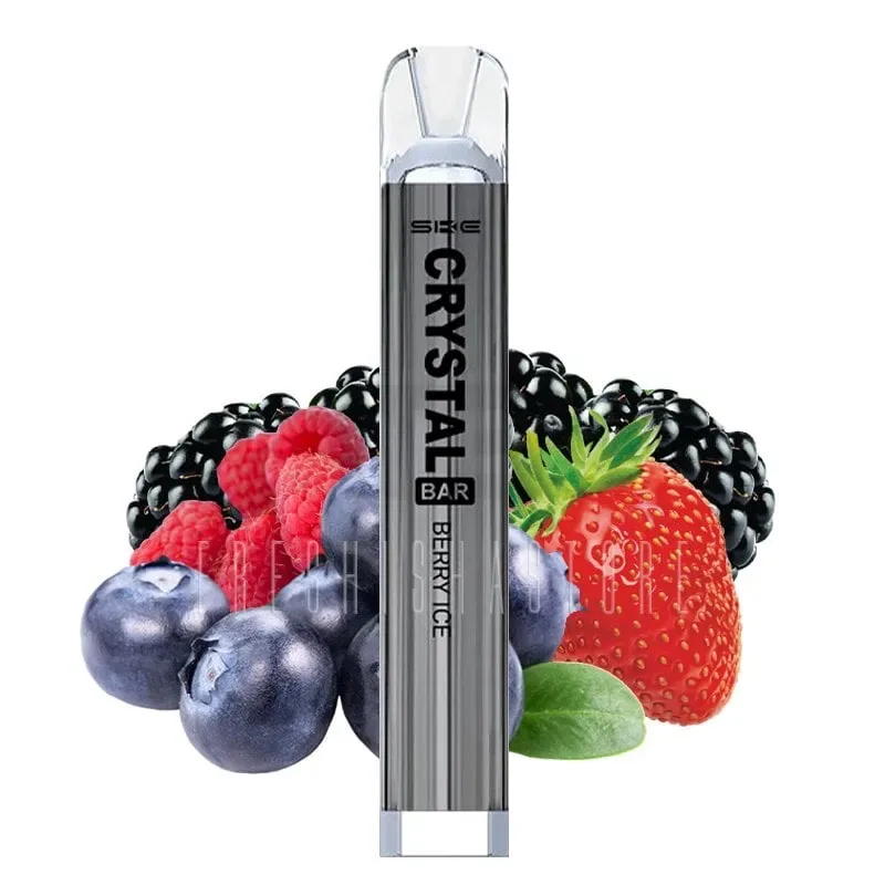 SKE – Crystal Bar – Einweg E-Zigarette – Berry Ice – 20mg – CP