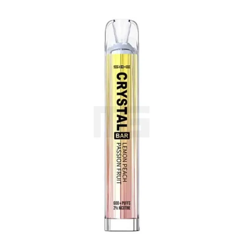 SKE – Crystal Bar – Einweg E-Zigarette – Lemon Peach Passion Fruit – 20mg CP