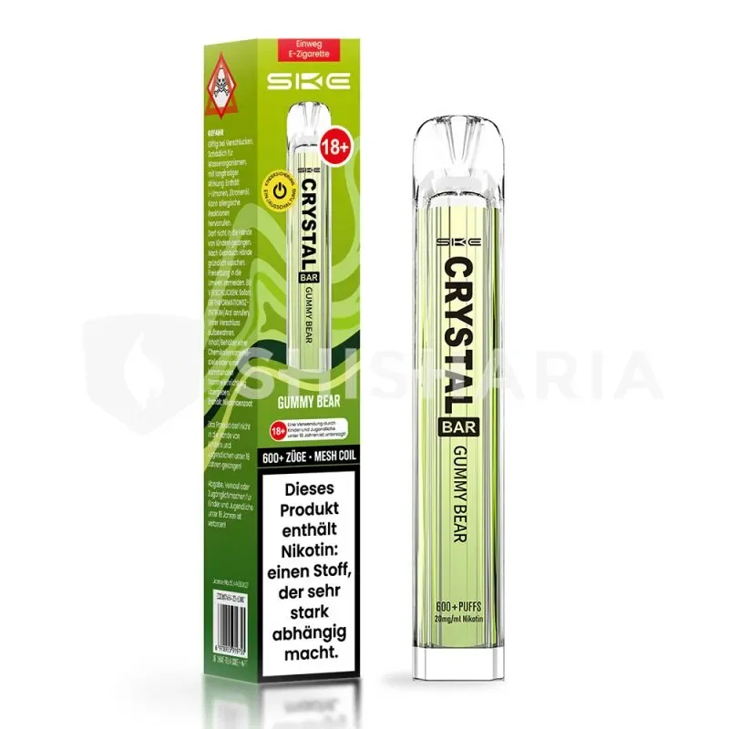 SKE Crystal Einweg E-Zigarette Vape – Gummy Bear
