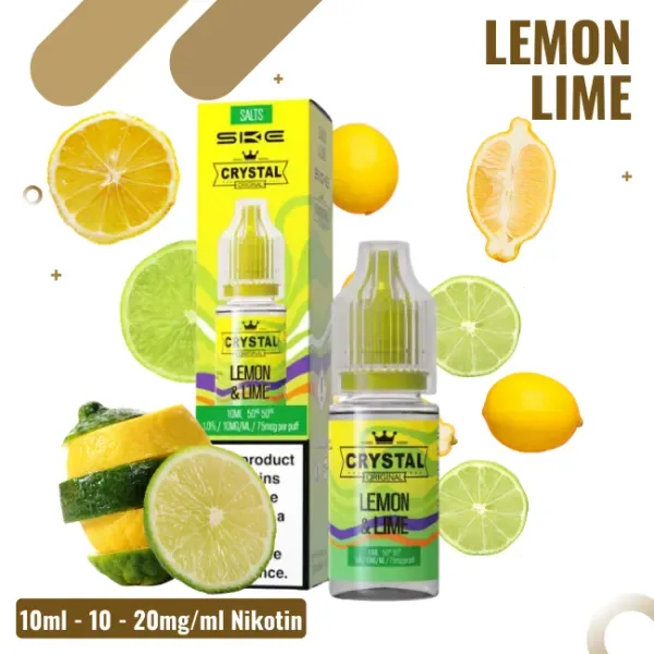 SKE Crystal Liquid NicSalt – Lemon & Lime