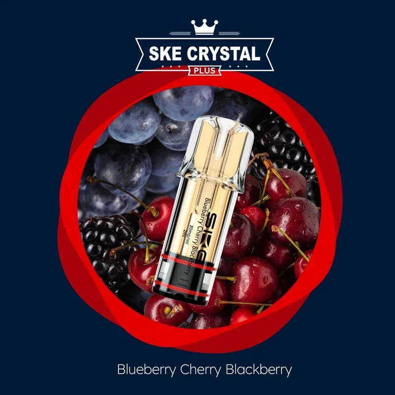 SKE Crystal PLUS – Blueberry Cherry Blackberry