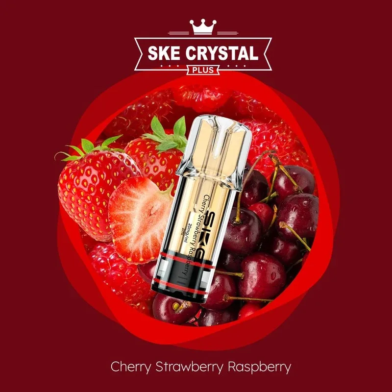 SKE Crystal PLUS – Cherry Strawberry Raspberry