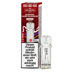 SKE Crystal Plus Pods Blueberry Cherry Blackberry