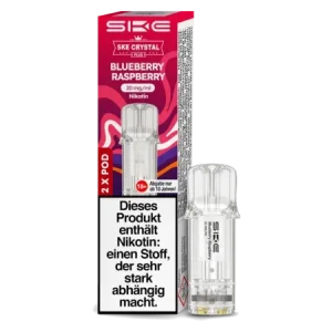 SKE Crystal Plus Pods Blueberry Raspberry