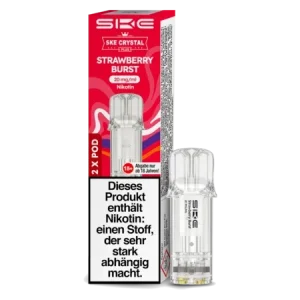 SKE Crystal Plus Pods Strawberry Burst