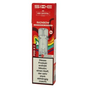 SKE Crystal Plus Prefilled Pod Rainbow 2x2ml 20mg