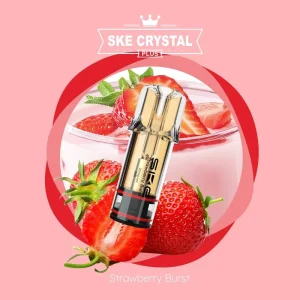SKE Crystal PLUS Strawberry Burst 2% Nikotin 2er Pack