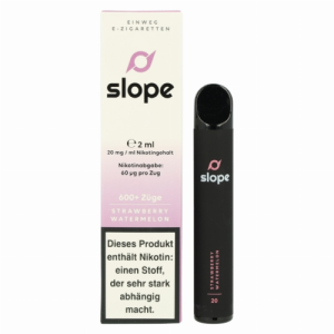 SLOPE Einweg E-Zigarette Strawberry Watermelon ca. 600 Züge 20mg