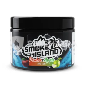 Smoke Island Shisha Tabak 200g – Double Apple – Zellstoff nikotinfrei
