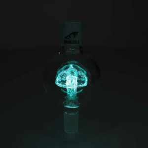 Smokezilla Glas Molassefänger Glow 18/8 Shroom (Grün)
