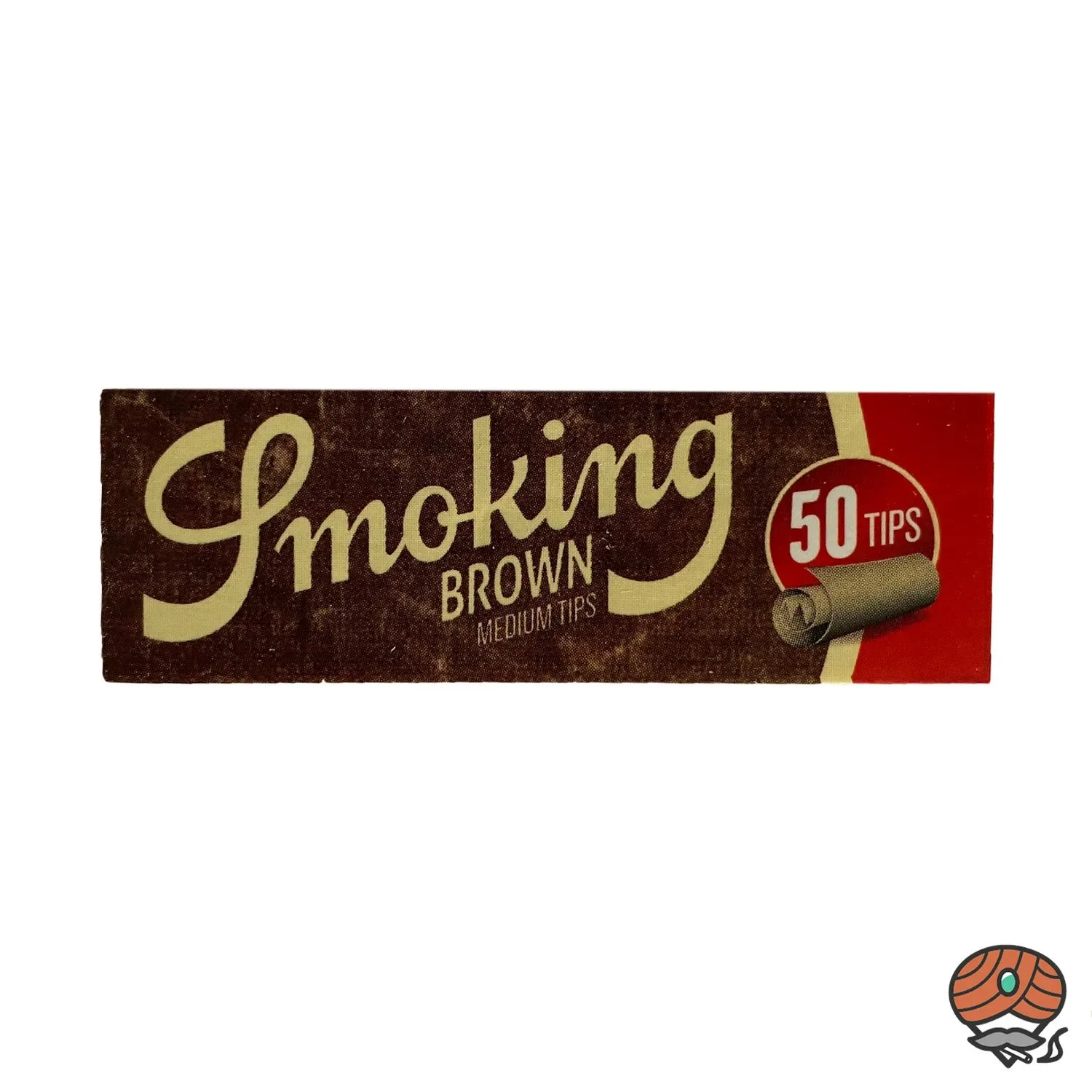 Smoking Brown Medium Tips Heft à 50 Tips