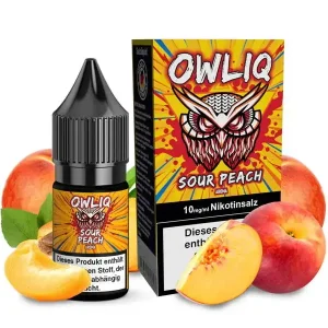 Sour Peach Nikotinsalz Liquid OWLIQ