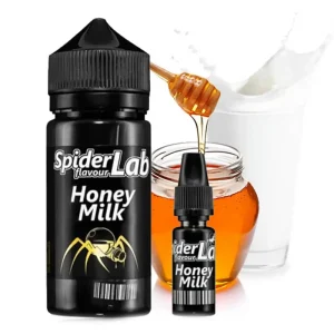 Spider Lab – Honey Milk (Longfill, 100 ml, Getränke, Dessert)