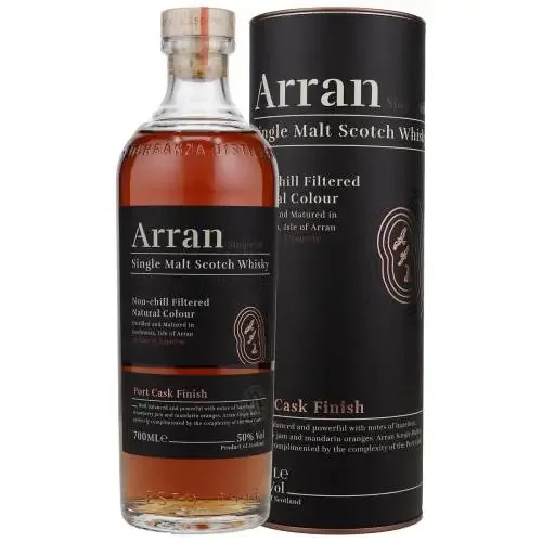 Spirituosen: Arran Port Cask Finish Single Malt Scotch Whisky 50% Vol. 700ml