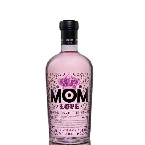 Spirituosen: Mom Gin Mom LOVE God Save The Gin Distilled Gin 37,5% Vol. 700ml