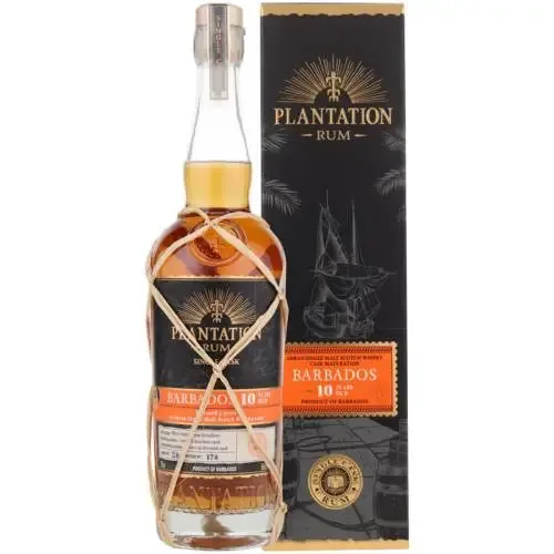 Spirituosen: Plantation Rum Barbados 10 Jahre Arran Cask Finish 50,8% Vol. 700ml