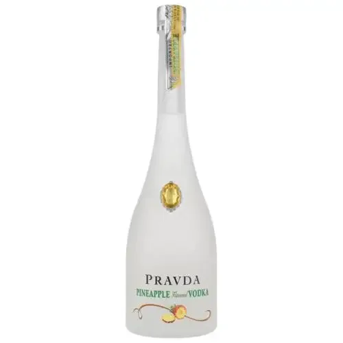 Spirituosen: Pravda Vodka Pineapple Polnischer Vodka 37,5% Vol. 700ml