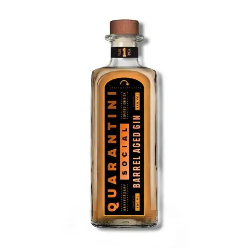 Spirituosen: Quarantini Barell Aged Gin 42%Vol. 500ml