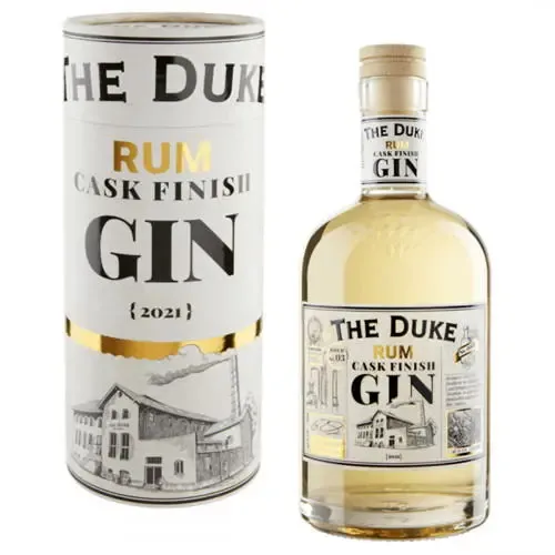 Spirituosen: The Duke Rum Cask Finish Gin 42% 700ml