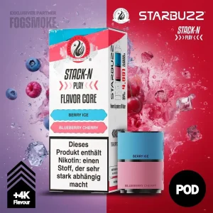 Stack-N Play Pods Blueberry Raspberry + Cherry Ice