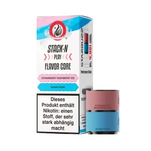 Starbuzz Stack-N Play Pods Strawberry Raspberry Ice + Sugar Rush