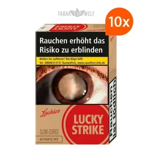 Stange Lucky Strike Authentic Red Zigaretten Original Pack