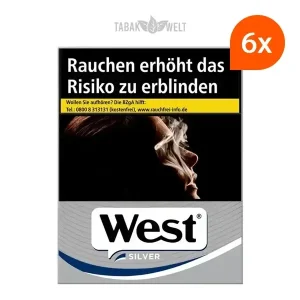 Stange West Silver Zigaretten 4XL