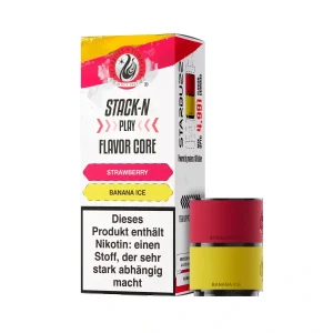 Starbuzz Stack-N Play Pods Strawberry + Banana Ice