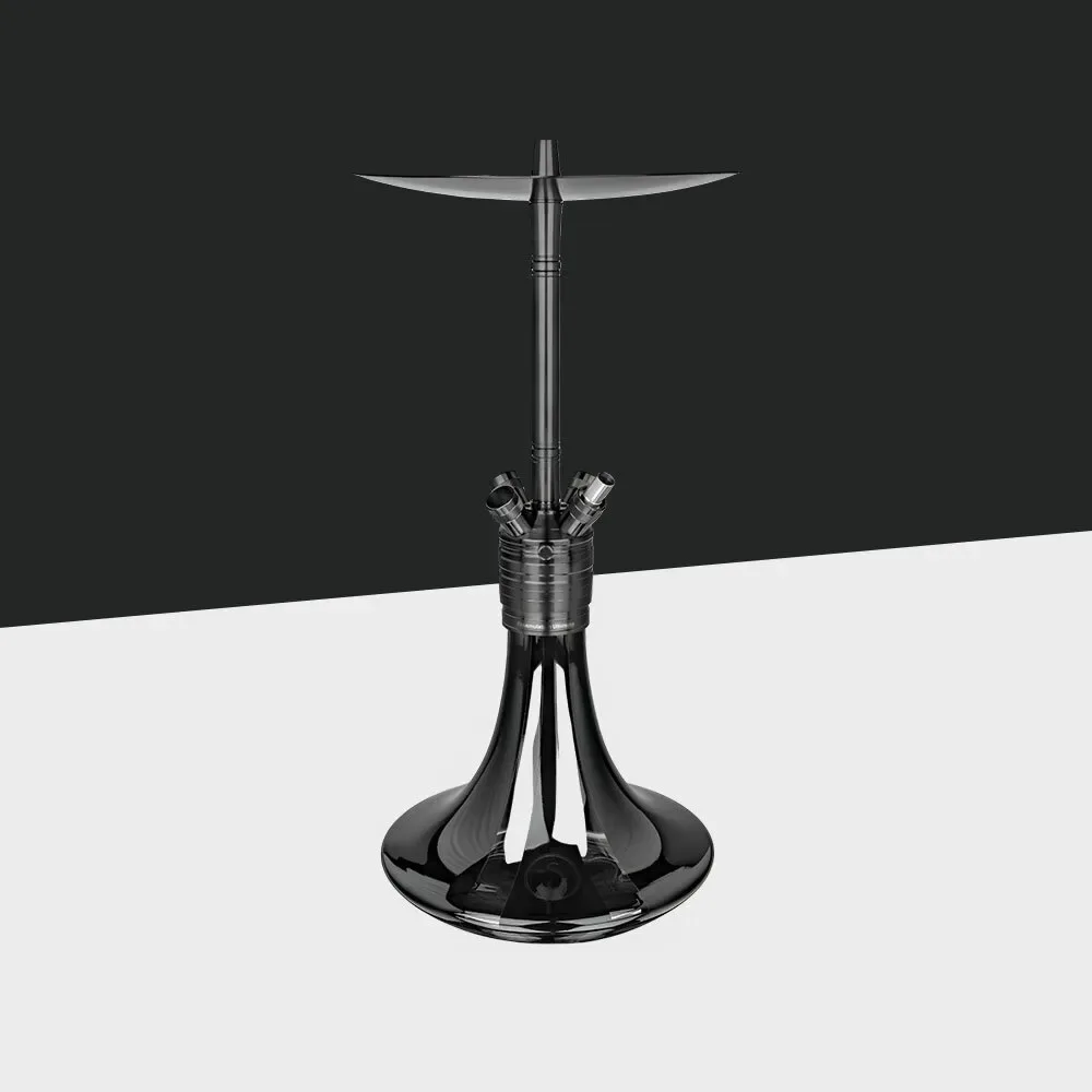 Steamulation – Black Edition: Black Gloss – Ultimate Gen. III Shisha