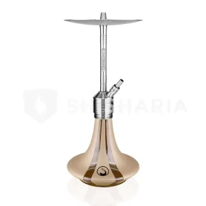 Steamulation Ultimate One – Edelstahl Shisha – Gold Matt Metallic