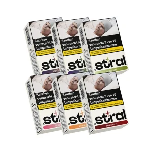 stral Probierpaket 1 (6x50g) Shisha Tabak - Shisha Tabak