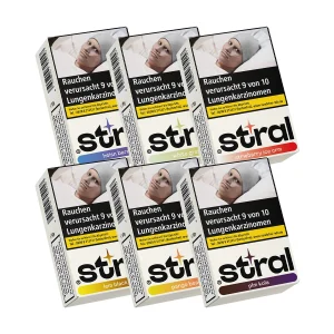 stral Probierpaket 2 (6x50g) Shisha Tabak - Shisha Tabak