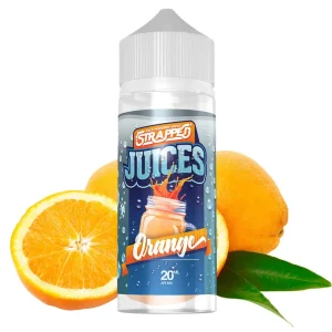 Strapped E-Liquid – Orange (Longfill, 120 ml, Fruchtig)