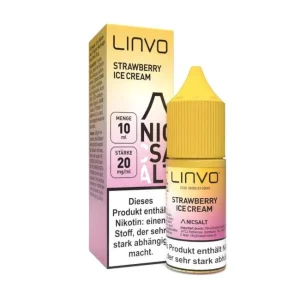 Strawberry Ice Cream - Linvo Nikotinsalz Liquid 20mg/ml