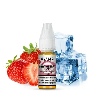 Strawberry Ice Nikotinsalzliquid (Erdbeere & Frische) – Elfliq (ELFBAR)