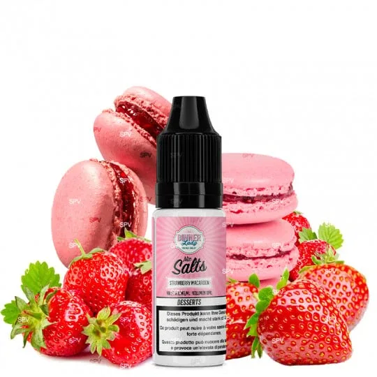 Strawberry Macaroon – Nikotinsalze – Dinner Lady | 10ml
