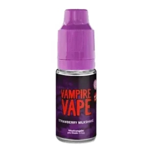 Strawberry Milkshake E Liquid 10ml von Vampire Vape
