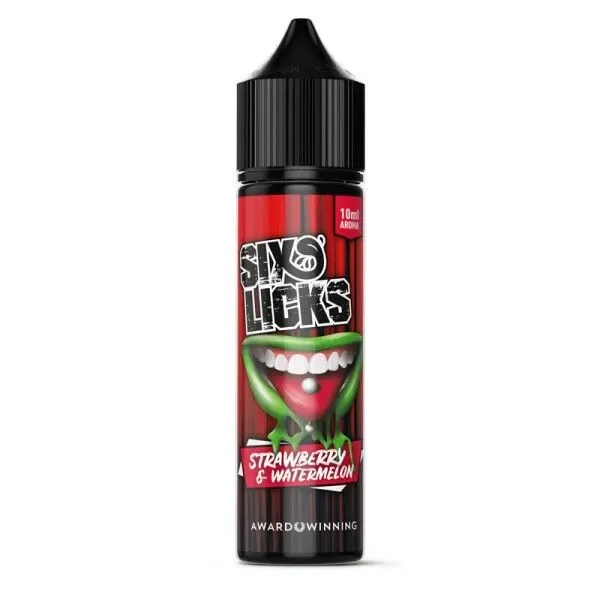 Strawberry Watermelon – Six Licks Aroma 10ml